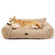 Bedsure canapé face sandy beige montrant design et intégration décorative