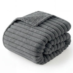 Bedsure couverture devant montrant couleurs et taille, protection pratique