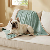 Bedsure vue avant sur canapé protège tissu et apporte confort