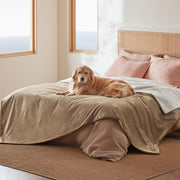 Bedsure couverture face avant montrant protection et style