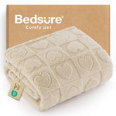 Bedsure couverture face avant montrant confort et style