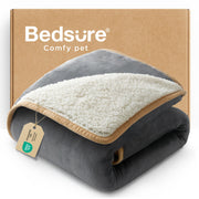 Bedsure couverture face avant montrant protection et design pratique