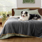 Bedsure couverture sur lit montrant protection et confort chaleureux