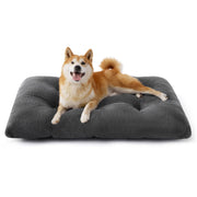 Bedsure vue avant du coussin grand format montrant l’élégance et le confort