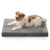 Bedsure lit devant packaging montrant design et dimensions utiles