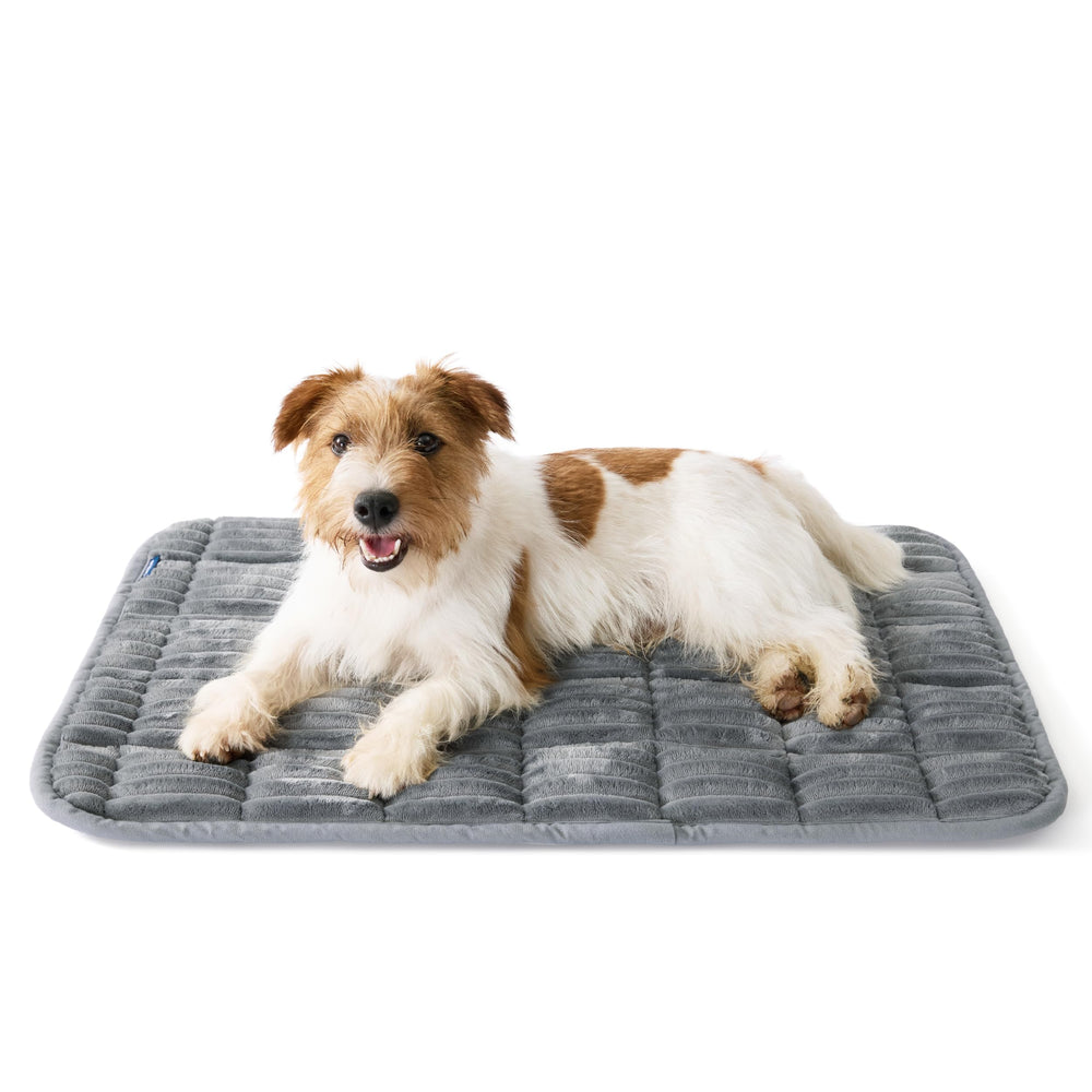 Bedsure tapis devant emballage montrant esthétique et confort