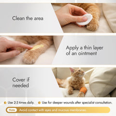 BeeCare+ comparaison de taille dans la main pour visualiser le format