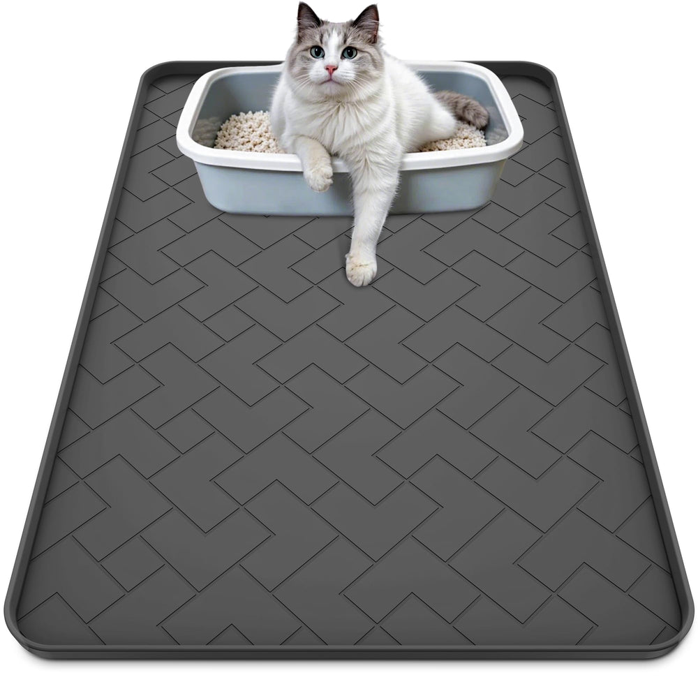 beenxmyy tapis litière vue avant protégeant le sol