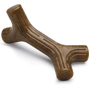 Benebone Bacon Stick face avant montrant la forme, durable pour mâcher