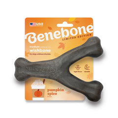 Benebone packaging face montrant le jouet et bénéfice durabilité