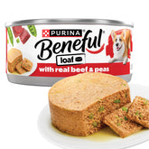Beneful Purina boîte face avant montrant format pratique et étiquette claire