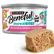 Beneful Purina boîte face, emballage clair et portion pratique