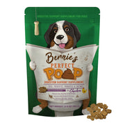 Bernie's emballage face montrant le format 12,8 oz et bénéfice digestion