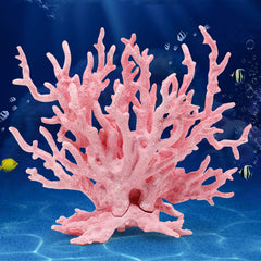Besimple corail rose face entière présente couleur vive et attrait décoratif
