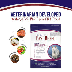 Best Breed étiquette nutrition mettant en valeur analyses et vitamines
