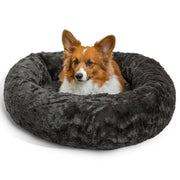 Best Friends by Sheri lit donut vue devant pour confort rassurant