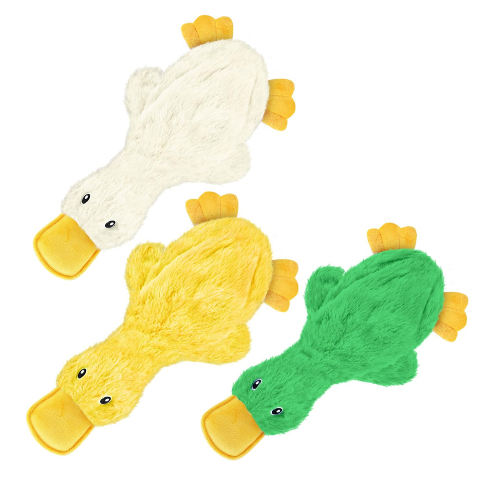 Best Pet Supplies canard crinkle face avant montrant forme maniable et couleurs vives
