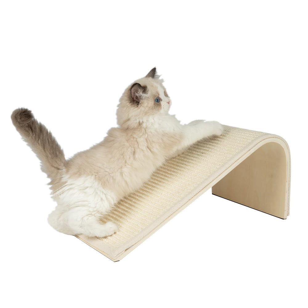 Best Pet Supplies rampe griffoir face avant beige, protège les meubles