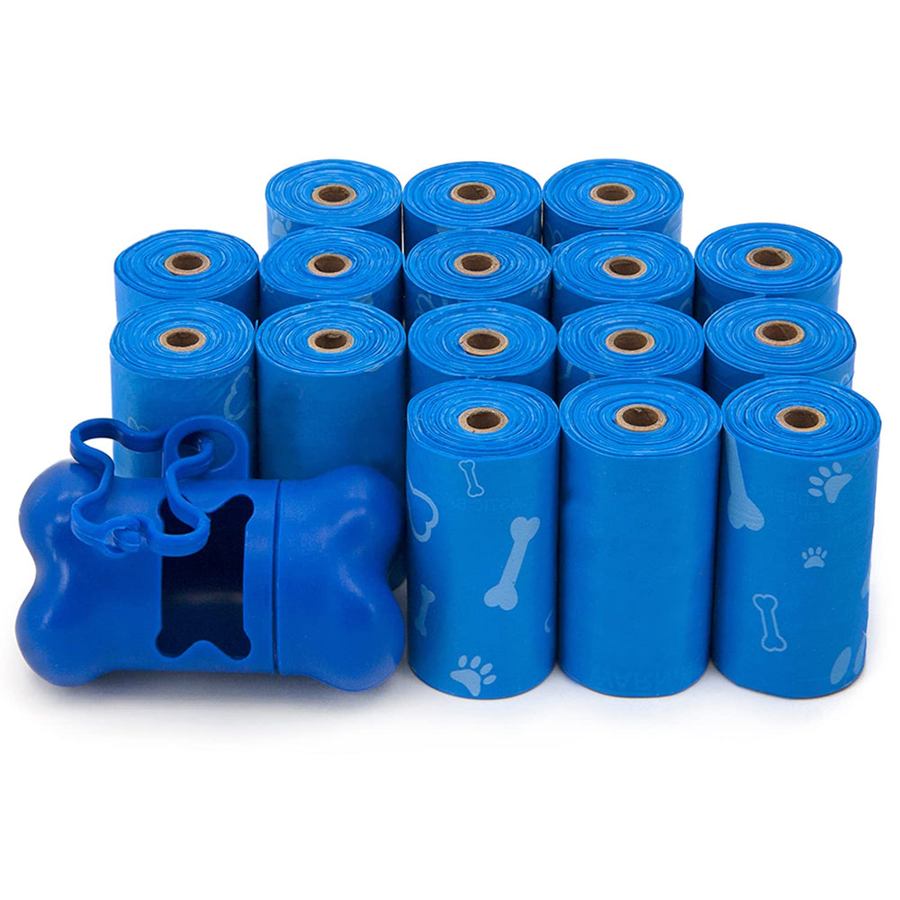 Best Pet Supplies emballage avant montrant 240 sacs bleus et informations produit