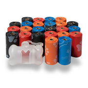 Best Pet Supplies emballage avant montrant le pack de 360 sacs pratique
