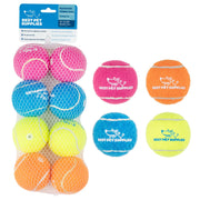 Best Pet Supplies emballage avant montrant pack de huit balles, utile pour choisir rapidement