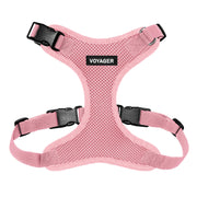 Best Pet Supplies face avant du harnais rose montre le design et la finition