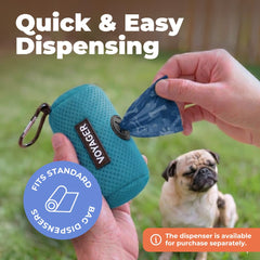 Best Pet Supplies sac déplié avec perforation facilitant détachement rapide