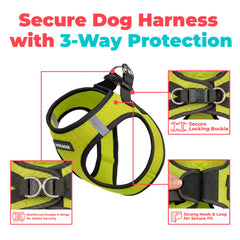 Best Pet Supplies aperçu de la maille air mesh respirante confort accru