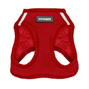 Best Pet Supplies harnais rouge vue frontale, maintien confortable