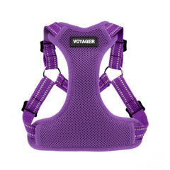 Best Pet Supplies harnais Voyager face montrant coupe confortable et ajustement