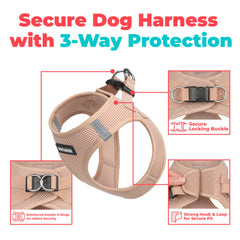 Best Pet Supplies tissu en maille ventilée garantissant confort
