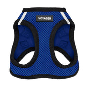 Best Pet Supplies harnais Voyager face avant royal blue offrant confort visible