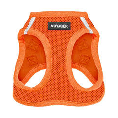 Best Pet Supplies harnais vue avant orange augmentant confort