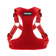 Best Pet Supplies harnais Voyager vue avant montrant l’ajustement sûr