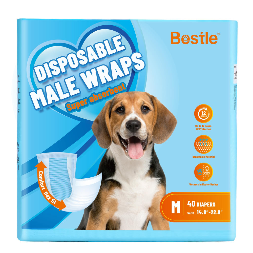 BESTLE emballage recto montrant 40 couches, rassure sur la quantité