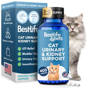 BestLife4Pets emballage avant montrant flacon et bénéfice praticité