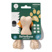 BetterBone mini vue frontale du packaging montrant le format et l'odeur bœuf bénéfique