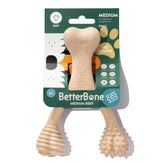 BetterBone vue face du packaging montrant le jouet et avantage durable
