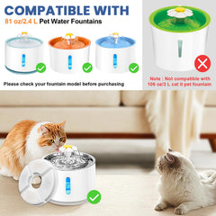 Beyolike coupe de la cartouche montrant couches coton charbon résine pour filtration