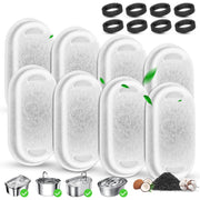 Beyolike emballage du kit 8 filtres et 8 mousses, solution pratique