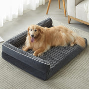 BFPETHOME lit orthopédique vue de face montrant soutien et confort