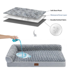 BFPETHOME détail membrane imperméable protégeant la mousse contre liquides