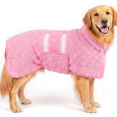 Bienbee peignoir avant rose XL montrant coupe et couverture