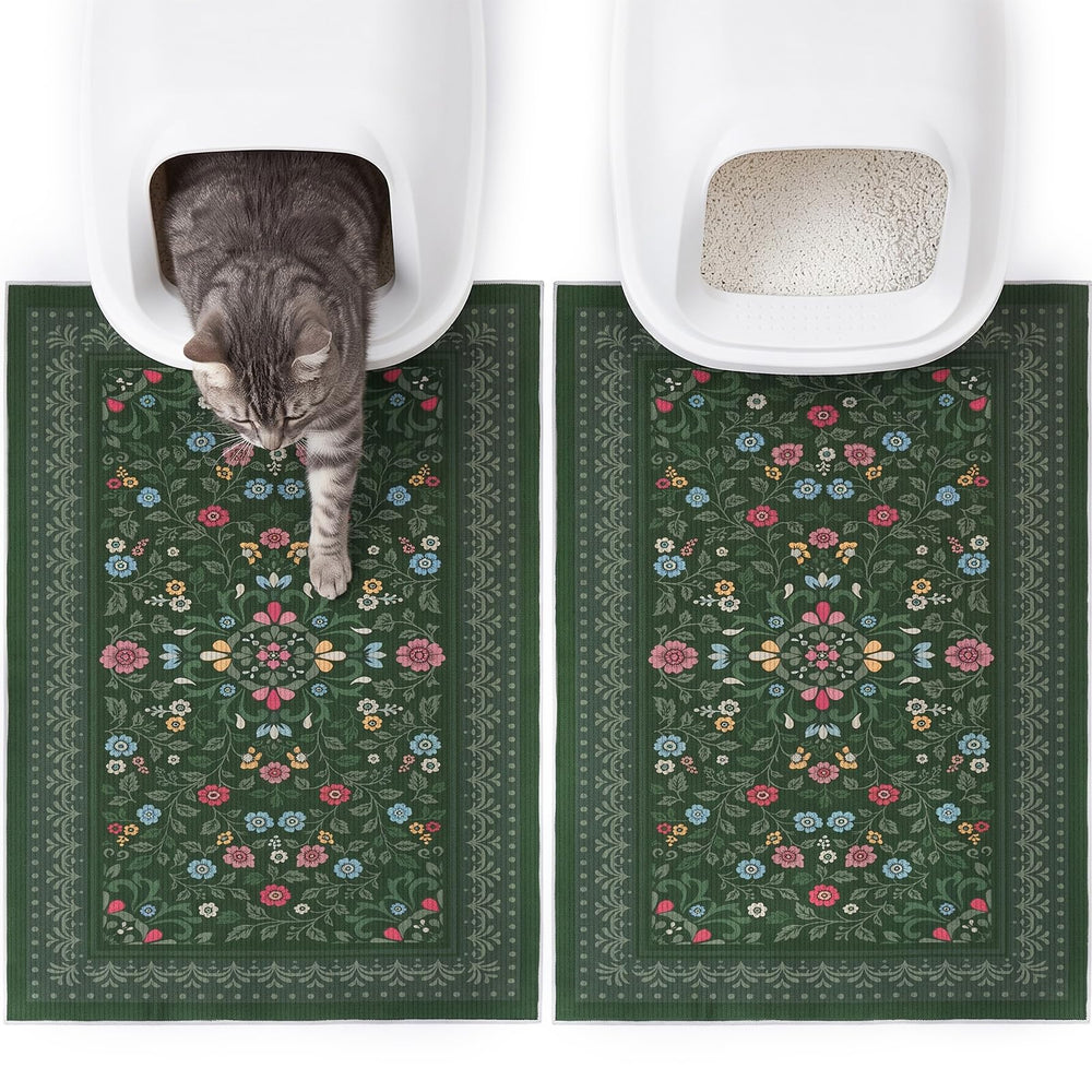 Bienbee vue avant du tapis litière montrant protection et style