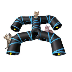 Bigladious tunnel H face avant montrant quatre sorties pour plus de jeu