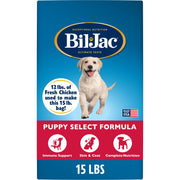 Bil-Jac sachet avant montrant l'étiquette claire et bénéfice nutritionnel