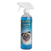 Bio-Groom bouteille shampooing sec recto, emballage clair et étiquette informative