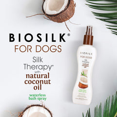 BioSilk for Dogs plan rapproché du bec pulvérisateur pour application sans éclaboussures