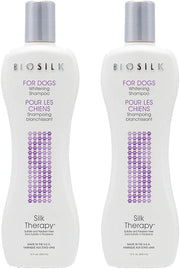 BioSilk étiquette pack avant montrant les deux flacons et bénéfice stockage prolongé