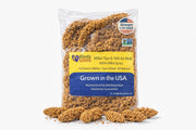 Birds LOVE emballage du millet Tips & Tails montrant qualité non-GMO